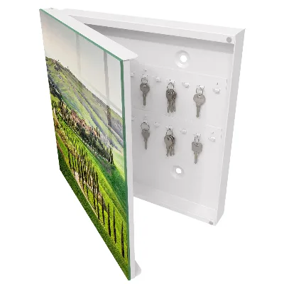 Sleutelkastje binnen Toscaans landschap