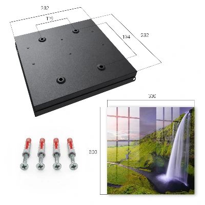 Sleutelkast Bergwaterval