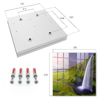 Sleutelkast Bergwaterval