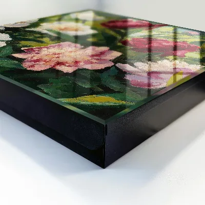 Sleutelkastje hal Kleurrijke bloemen