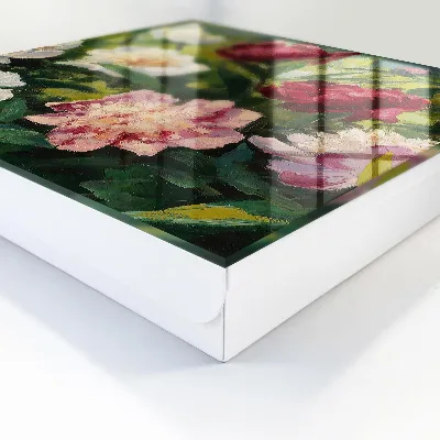 Sleutelkastje hal Kleurrijke bloemen