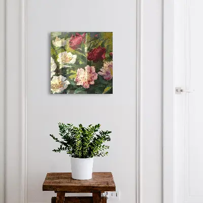 Sleutelkastje hal Kleurrijke bloemen