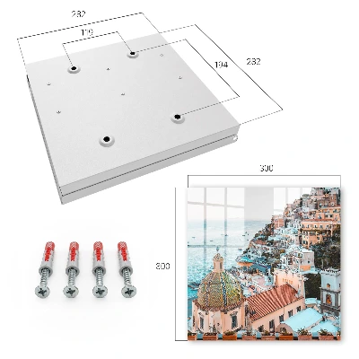 Sleutelkastje binnen Mediterrane charme