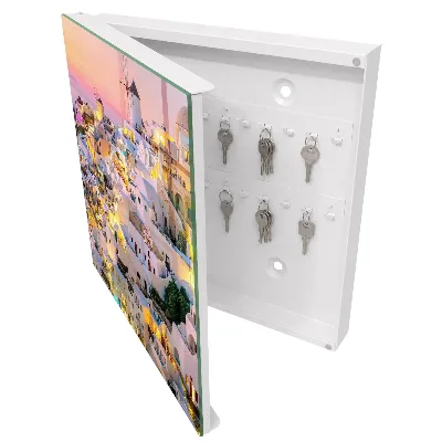 Sleutelkastje binnen Grieks landschap