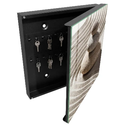 Sleutelkastje binnen Zen-compositie