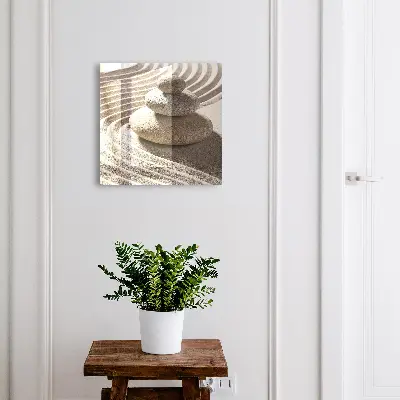 Sleutelkastje binnen Zen-compositie