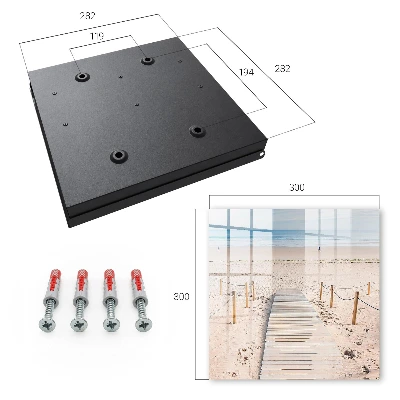 Sleutelkastje binnen Zeestrand