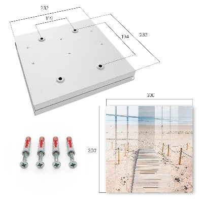 Sleutelkastje binnen Zeestrand