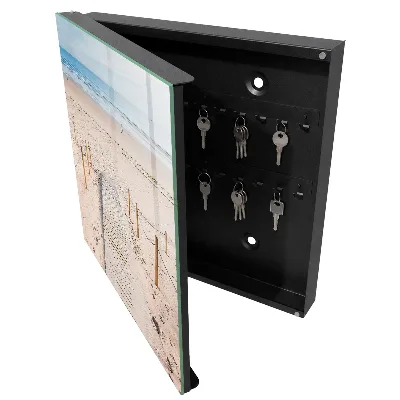 Sleutelkastje binnen Zeestrand
