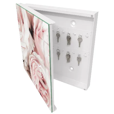 Sleutelkast Pastel rozen