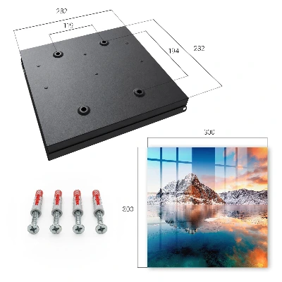 Sleutelkast Berg harmonie