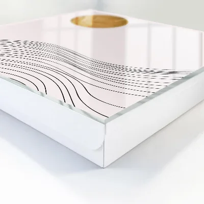 Sleutelkast Golven en cirkel