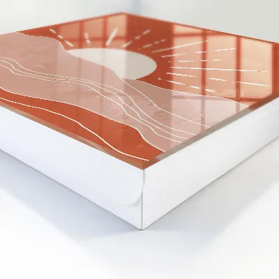 Sleutelkastje binnen Oranje dageraad