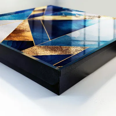 Sleutelkastje binnen Blauwe elegantie