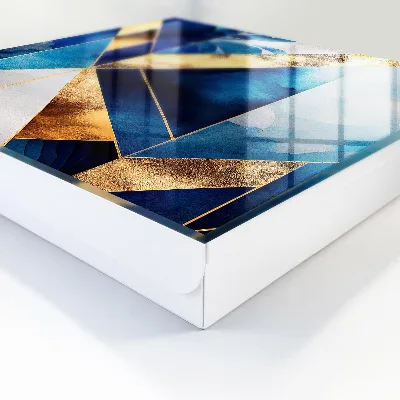 Sleutelkastje binnen Blauwe elegantie