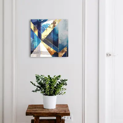 Sleutelkastje binnen Blauwe elegantie