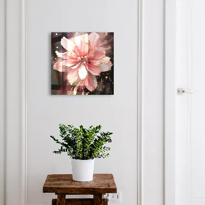 Sleutelkastje hal Roze bloem
