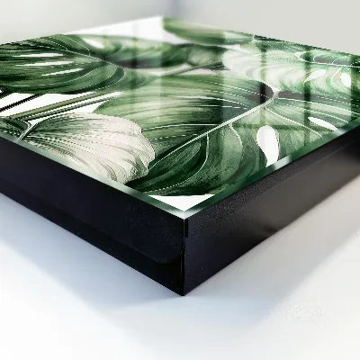 Sleutelkastje binnen Groene bladeren