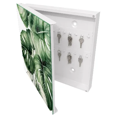 Sleutelkastje binnen Groene bladeren