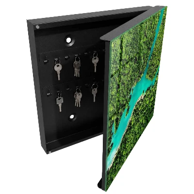 Sleutelkastje binnen Groen paradijs