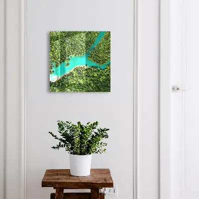 Sleutelkastje binnen Groen paradijs