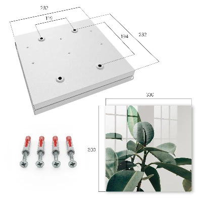 Sleutelkastje hal Ficusbladeren