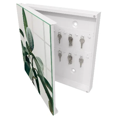 Sleutelkastje hal Ficusbladeren