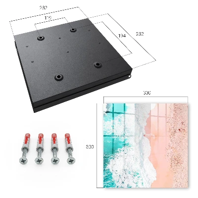 Sleutelkast Oceaan en strand