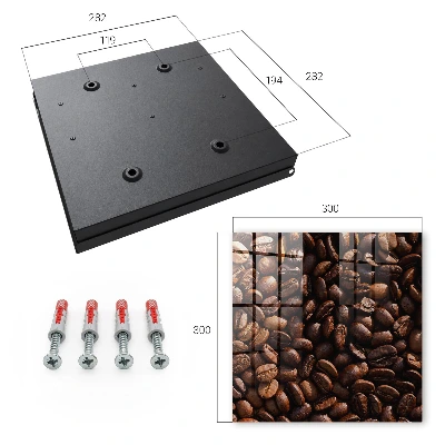 Sleutelkastje binnen Aromatische koffie