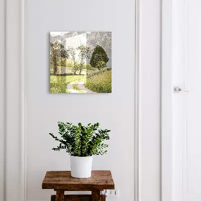 Sleutelkastje hal Berglandschap