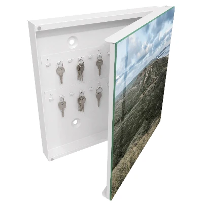 Sleutelkastje binnen Groene heuvels