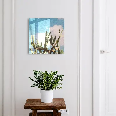 Sleutelkast Groene cactus