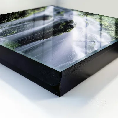 Sleutelkastje binnen Groene waterval