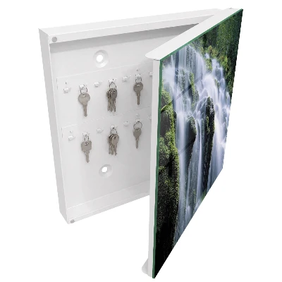 Sleutelkastje binnen Groene waterval