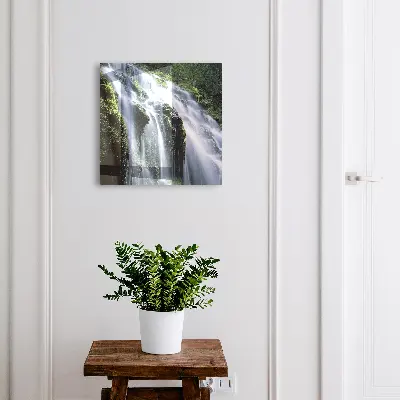 Sleutelkastje binnen Groene waterval