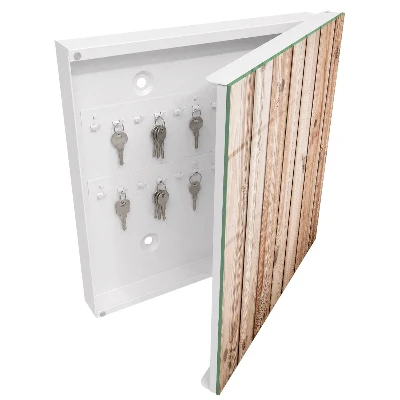 Sleutelkast Houten planken