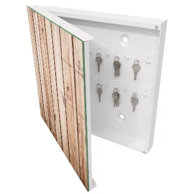 Sleutelkast Houten planken