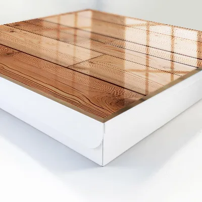 Sleutelkastje binnen Houten planken