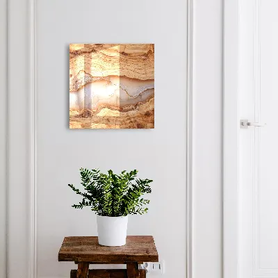 Sleutelkastje hal Houten patroon