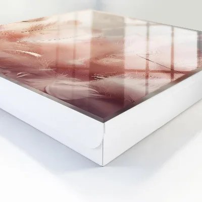 Sleutelkastje hal Pastelkleurige veren