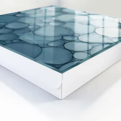 Sleutelkastje binnen Blauwe bubbels
