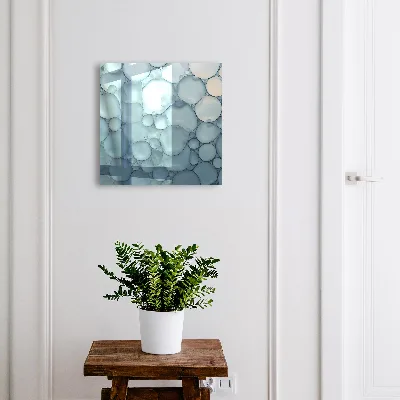 Sleutelkastje binnen Blauwe bubbels