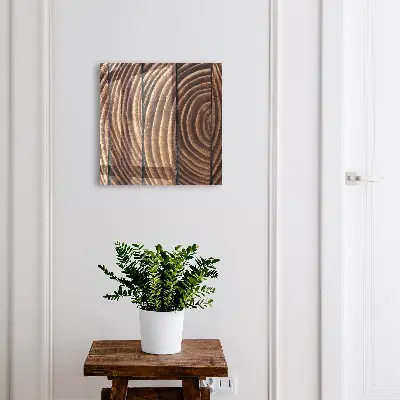 Sleutelkast Houten golven