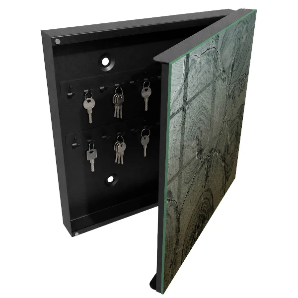 Sleutelkastje binnen Houten constructie