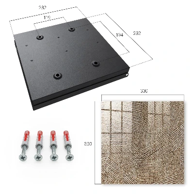 Sleutelkastje hal Geometrisch patroon