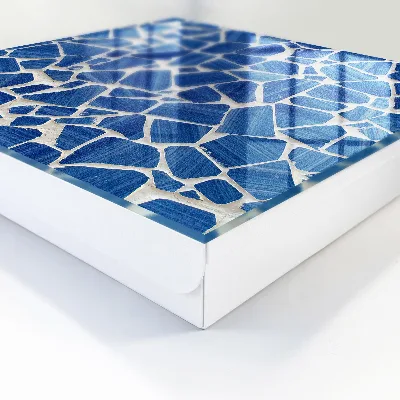 Sleutelkast Blauw mozaïek