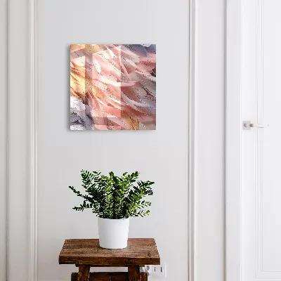 Sleutelkast Pastelkleurige veren