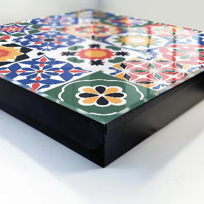 Sleutelkastje hal Bloemenmozaïek