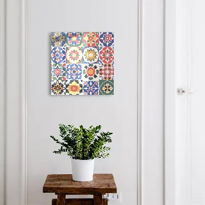 Sleutelkastje hal Bloemenmozaïek