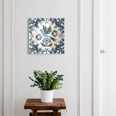 Sleutelkastje binnen Blauwe vogel